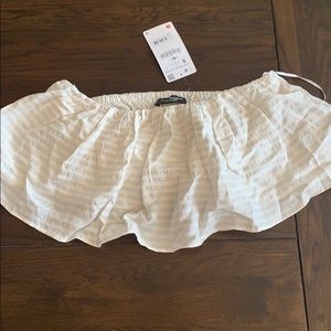 New with tags Zara crop top